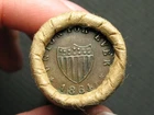 💰LINCOLN PENNY ROLL💰 CIVIL WAR TOKEN & INDIAN CENT REV END COINS 🔥 LOT 63jb