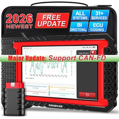KINGBOLEN K7 Car Bidirectional Scanner Auto Full System Diagnostic Tool CANFD
