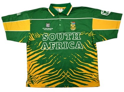 Official SOUTH AFRICA WORLD CUP CRICKET SHIRT TRIKOT XXL