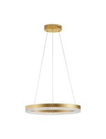 Nova Luce Pendelleuchte Adria Gold Dimmbar HöHenverstellbar Ø40Cm 23W 2521Lm
