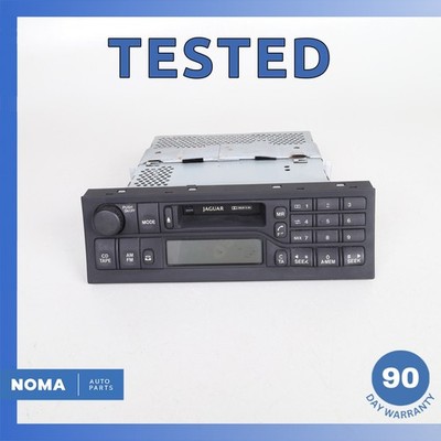00-06 Jaguar X100 XK8 XKR AM FM Radio Receiver Cassette Player LJD4100AB OEM