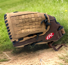 Rawlings RBG36DBW LHT Left Hand Throw 12 1/2" Baseball / Softball Glove