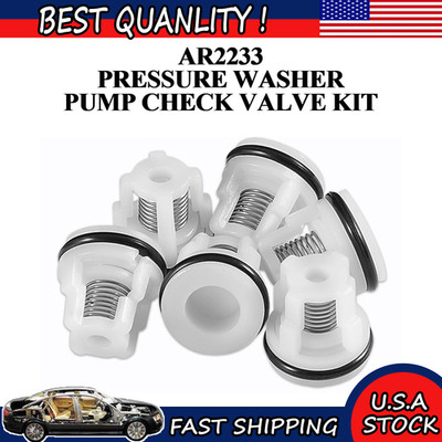 AR2233 Pressure Washer Pump Check Valve Kit for Annovi Reverberi RMW Series