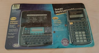 Sealed, New TI- PS-2460i & TI-30Xa Texas Instruments Bundle