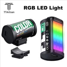 TTArtisan Magnetic RGB Fill Light LED Full Color Video Light Universal Cold Shoe