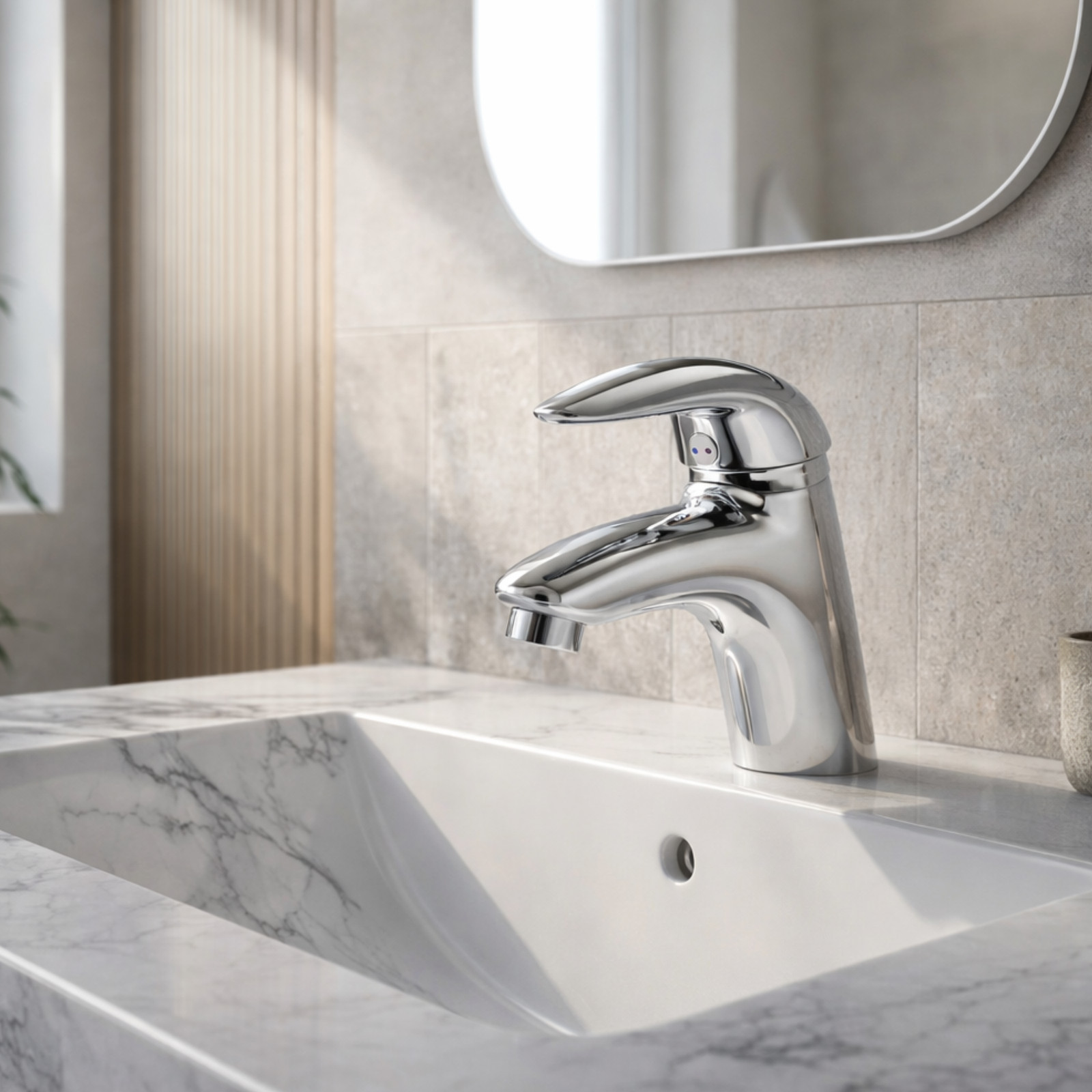 CHI Mono Basin Mixer Tap Chrome – Single Lever