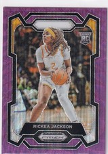 2024 PRIZM DRAFT PICK #44 RICKEA JACKSON PURPLE WAVE- LOS ANGELES SPARKS