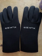 XUKER Water Gloves, 5mm Neoprene size M Five Finger Warm Wetsuit Winter Gloves