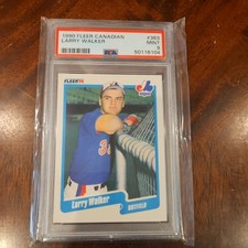 Larry Walker Rookie Cards Checklist and Autographed Memorabilia Guide 22