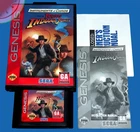 TESTED Sega GENESIS game INSTRUMENTS OF CHAOS YOUNG INDIANA JONES Complete CIB
