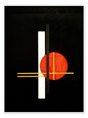 Poster Komposition Q XX - László Moholy-Nagy