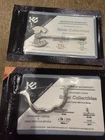 Lot of 2 Investment Caster .999 Silver Viking Axe & Arm Ring COA Limited