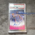Panini 2023-24 Origins Ausar Thompson Elevation Signatures Pink/25 Auto RC PSA 8