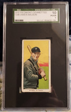 1909-11 T206 White Border Owen Wilson Piedmont Back Pittsburgh NL - SGC graded 1