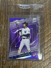 2025 Topps Pristine - Perseverance Derek Jeter #P-9 Purple Refractor /99 NYY