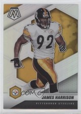 2021 Panini Mosaic Silver Prizm James Harrison #167 0x1