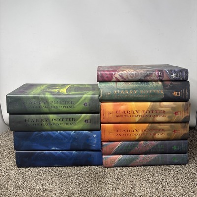 Harry Potter books Lot Hardcover Lot Of 10 With Doubles