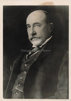 1923 John Hays Hammond Washington Cabinet Decline Secretary Of Photo 5X7