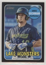 2018 Heritage Minor League Edition Real One Black 37/50 Greg Deichmann Auto 0c6