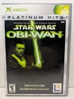 Star Wars: Obi-Wan (Microsoft Xbox, 2001) CIB W/ Manual + Reg Card Tested
