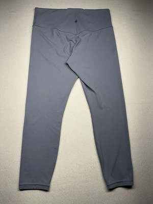 Athleta Elation 7/8 Leggings Women s Large Blue Ultra High Rise Tight Yoga
