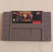 LJN Wolverine: Adamantium Rage Nintendo SNES Game Cartridge Only NTSC-U/C