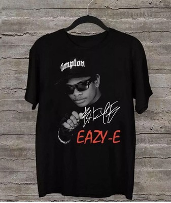 Rapper Eazy E Eazy E 100_ Cotton T- Shirt Black Unisex All Size
