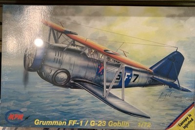 MPM Grumman FF-1 / G-23 Goblin 1/72 Scale Model Kit #72075