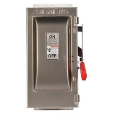 Siemens Hnf361ss Nonfusible, Safety Switch, Heavy Duty, 600 V, 3Pst, Nema 4