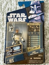 Star Wars The Clone Wars Captain Rex CW01 Action Figure Hasbro 2010 MOC