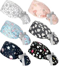 Gorros de fregado para mujer, gorros de enfermer a para dentista, gorros.neuvo.