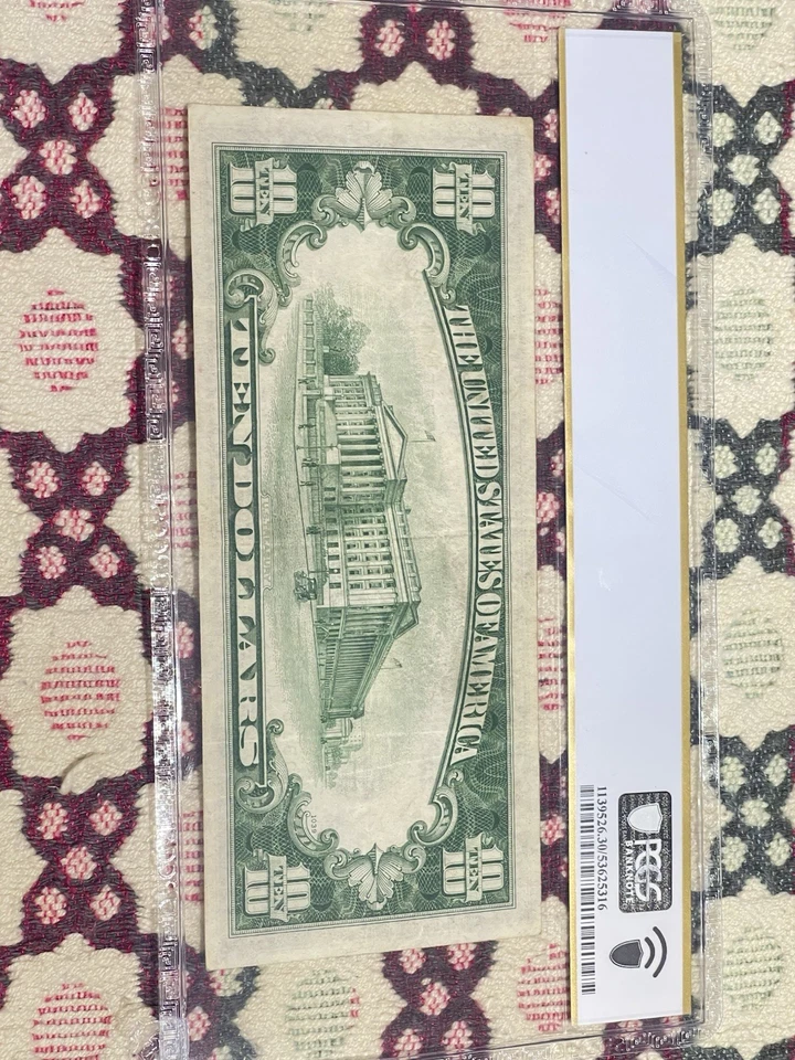 1934-A $10 Federal Reserve Chicago Fr. 2006-G 💎💎💎PCGS 30PPQ💎💎💎 - Image 4 of 4