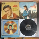 Elvis Presley RCA Vinyl Lot of 4-King of Creole, Christmas Album, Golden Records