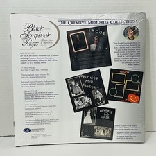 The Creative Memories Collection 12 x 12 Black Scrapbook Pages RCM-12 BL
