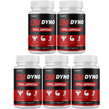 DM DYNO My-Grow Muscle Support Dyno My-Grow Supplement 5 Bottles Official