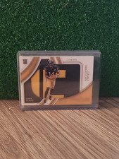 GEORGE PICKENS 2022 IMMACULATE CLEARLY ROOKIE PATCH FOOTBALL RC /10 