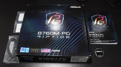 ASRock B760M PG Riptide MicroATX Motherboard for Intel 12th-14th Gen CPUs Tested