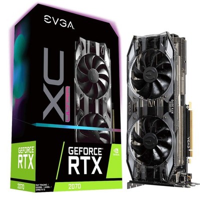 EVGA GeForce RTX 2070 XC ULTRA GAMING, 8GB GDDR6, Dual HDB Fans &RGB LED Graphic
