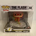 Funko Pop! DC Heroes #268 The Flash Deluxe Jim Lee GameStop Exclusive