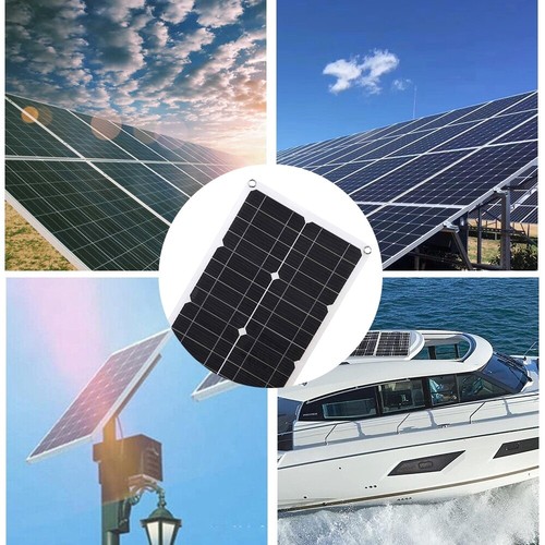 300W Solarpanel 12V Solarmodul 30A Ladegerät USB Kit Für Wohnwagen Camping Boot - Bild 12 von 18