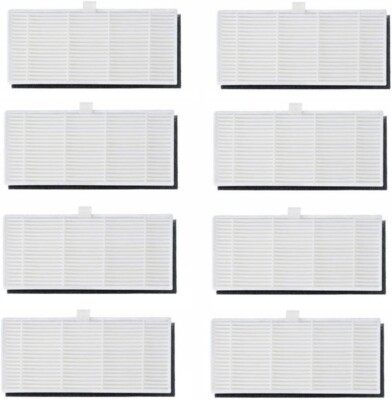 8 Pcs Filter Replacement for Proscenic M7 Pro Robot Vacuum Cleaner 