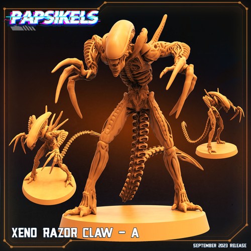 Xeno Razor Claw - A | DnD Miniatures | Tabletop Gaming | Tabletop Miniature | - 第 1/1 張圖片