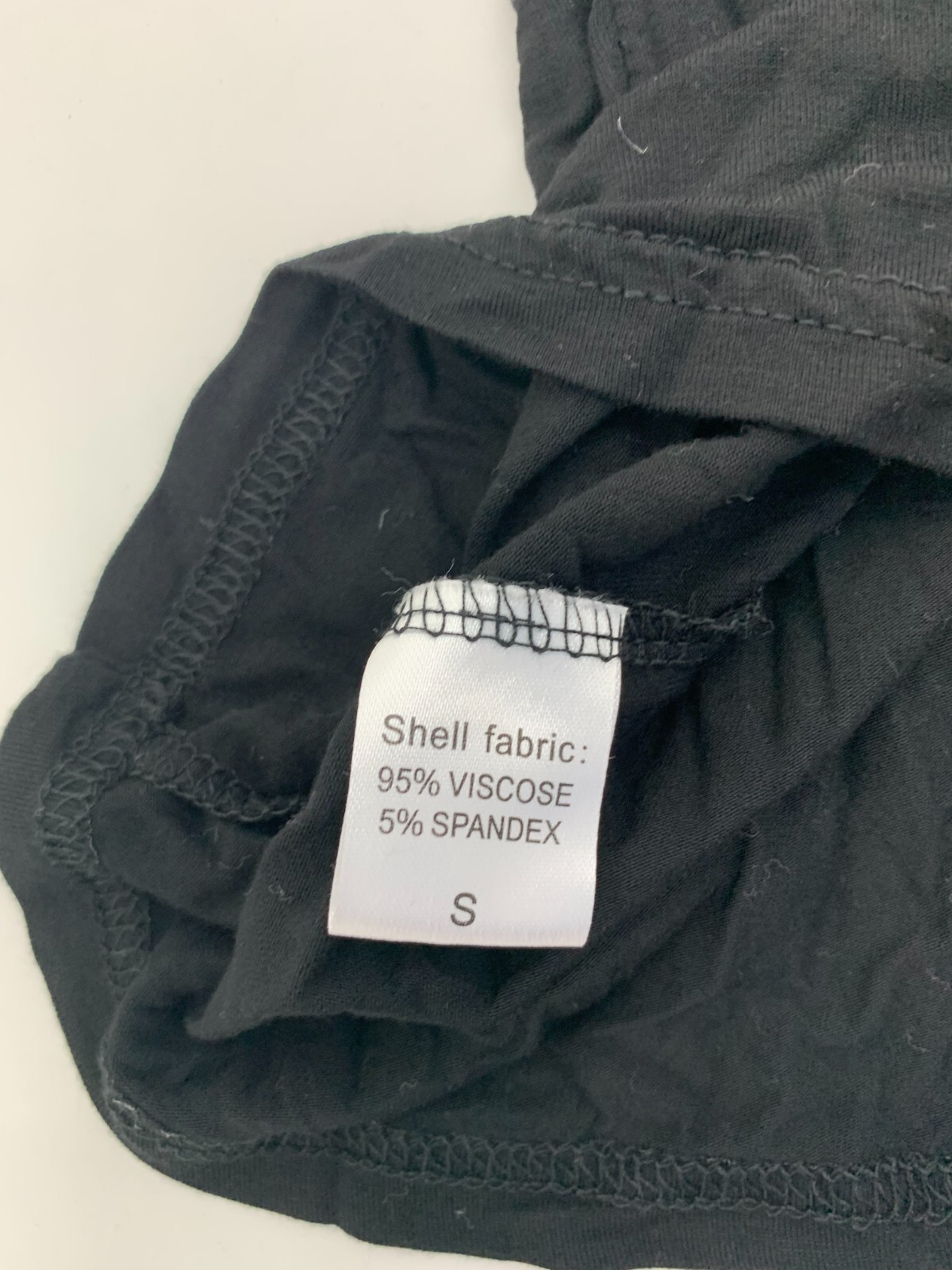 Womens Solid Black Spaghetti Strap Tank Size Small - image 5