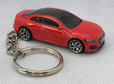 AUDI  RS  5  COUPE ~ (red) ~ CUSTOM MADE DIE-CAST KEY CHAIN - KEY RING
