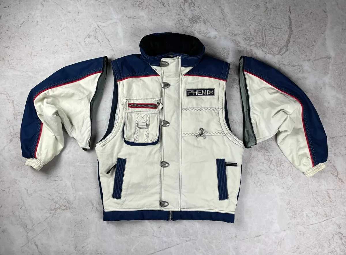 Vintage Phenix Gorpcore Multipocket Jacket Vest Transformer Japanese Avant Garde