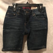Arizona Jean Company Bermuda Shorts Girl's Size 10 Reg Blue Retails 26 TW-1445 
