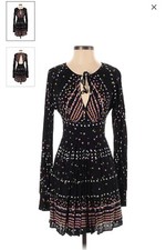 free people Women’s Peasant Printed Casual dress size 4 multicolor