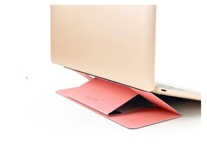 MOFT Lightweight Portable Laptop Adjustable Stand Pink MacBook Universal - Image 2 of 4