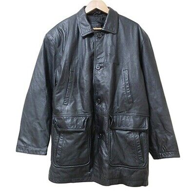 EXHIBITION GAME Leather Jacket Padded Cowhide M Black ORG X EXHIBITION GAME Leather Jacket Padded Cowhide M Black ORG X