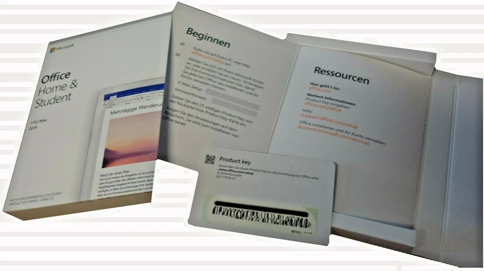 MS Office 2019 Home and Student | ML | 1PC/Mac | Vollversion | Dauerlizenz | BOX - Bild 2 von 4